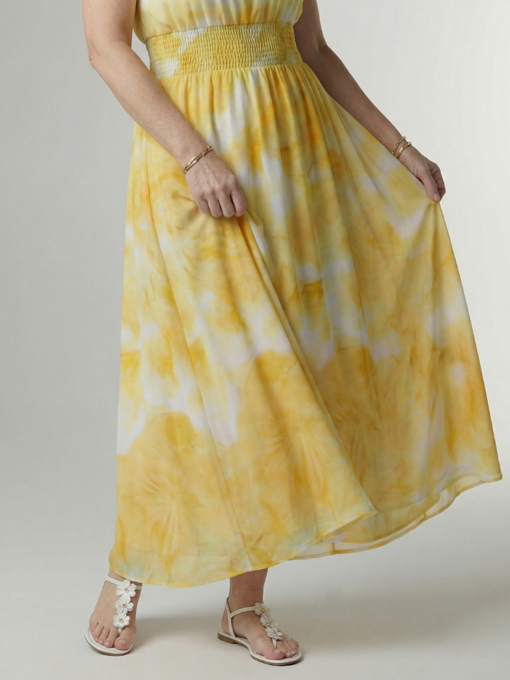 Brisa | Vestido midi halter