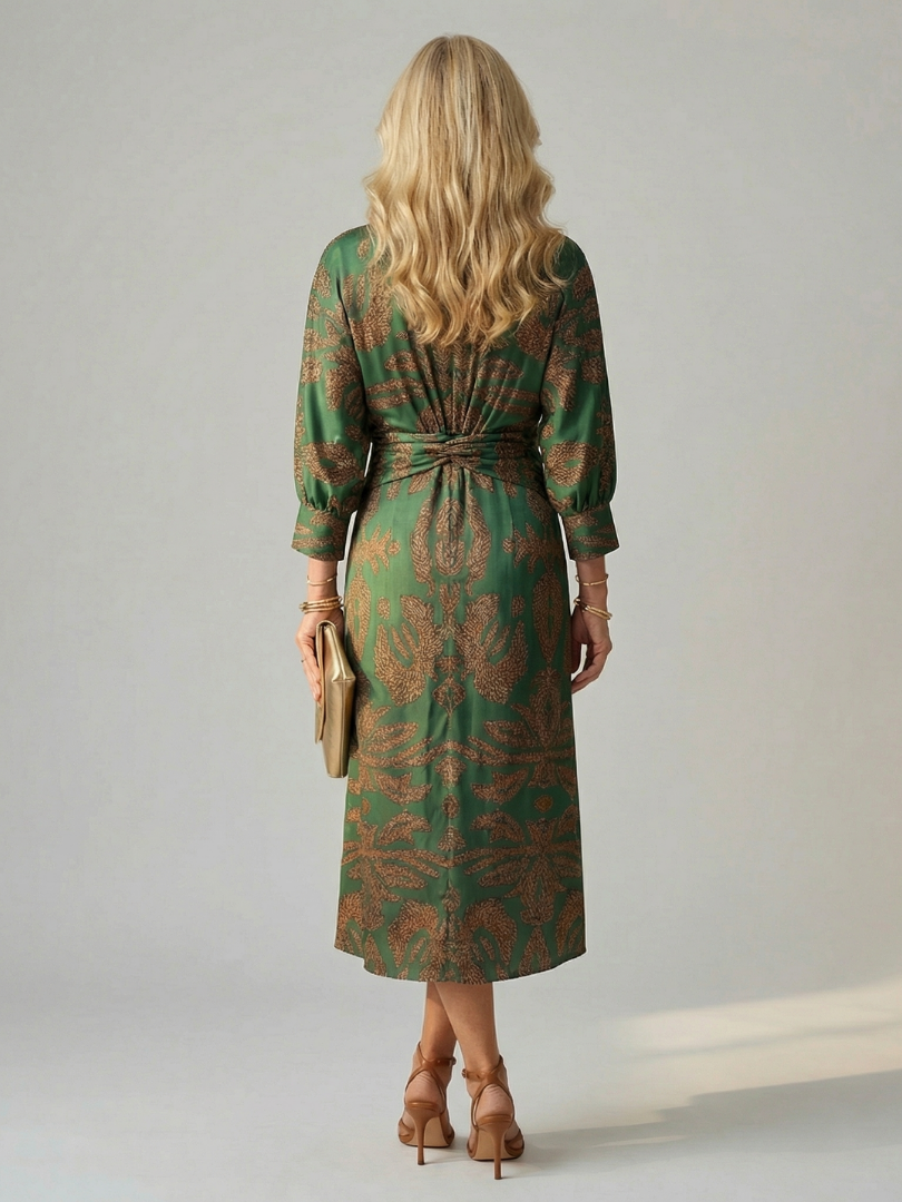 Antonia | Vestido midi cruzado