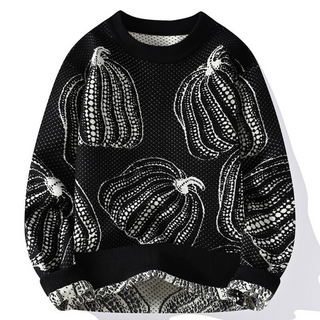 Casto | Jersey de punto color calabaza