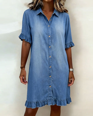 Frida | Vestido camisero vaquero