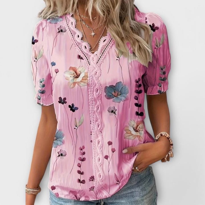 Ivana | Blusa con escote en V