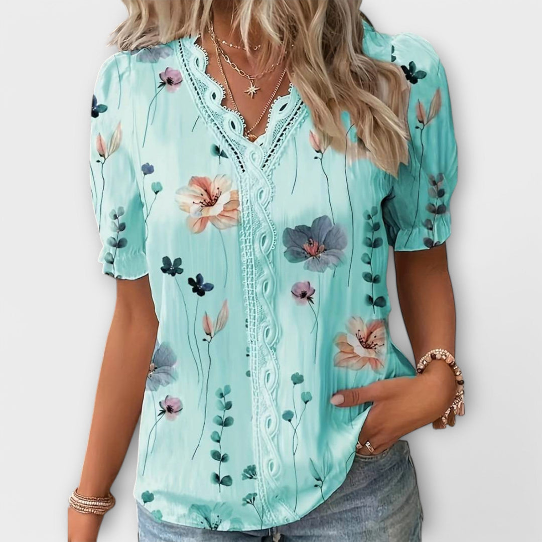 Ivana | Blusa con escote en V