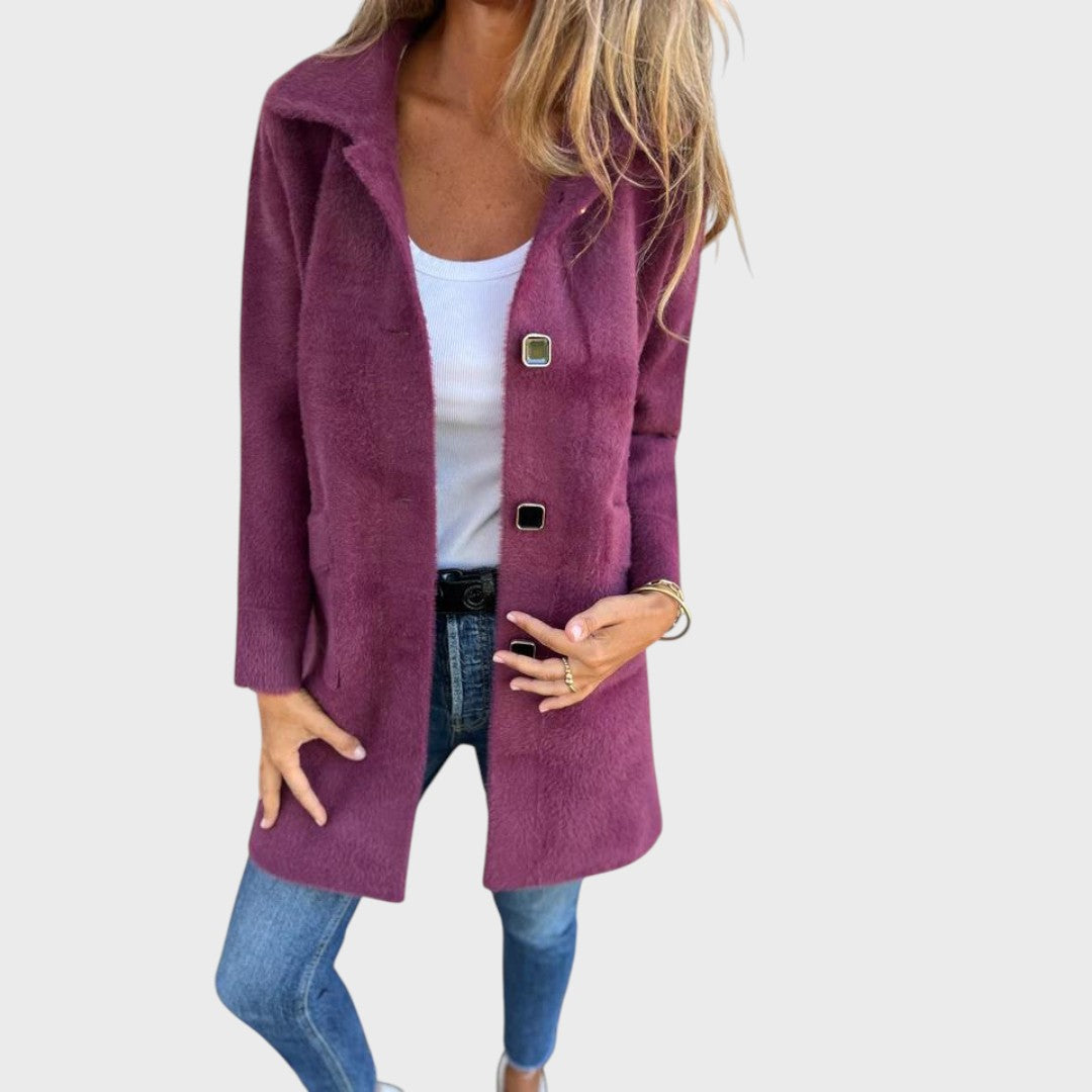 Clotilde | Chaqueta elegante texturizada