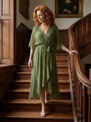 Edith | Vestido midi con lazo
