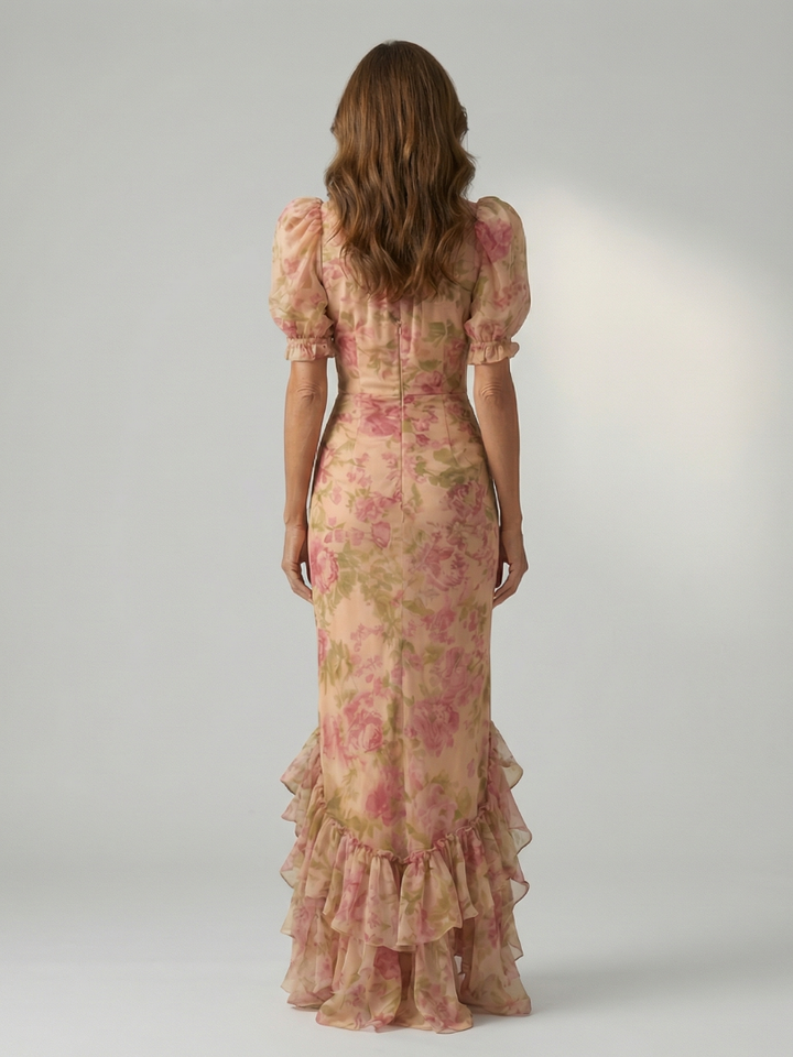 Georgina | Vestido midi de escote alto