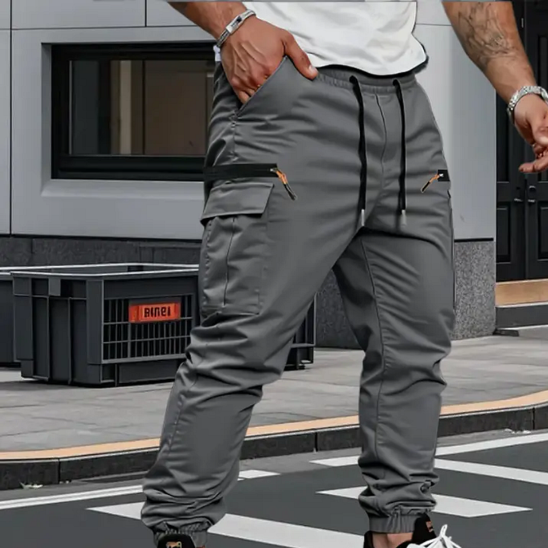 Quintín | Pantalón cargo elástico