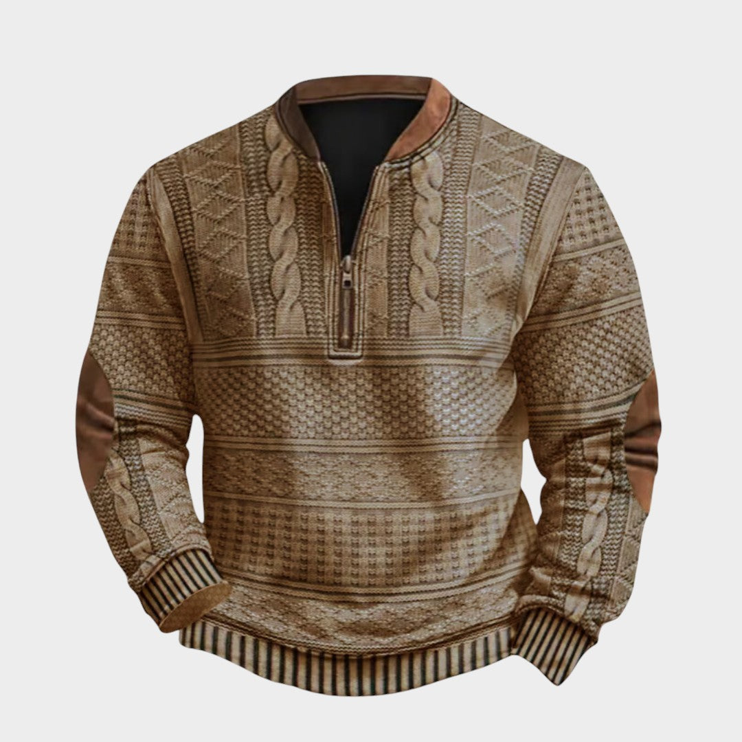 Charles | Sudadera con media cremallera