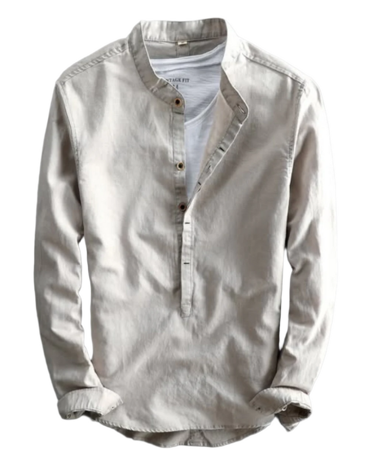 Leandro | Camisa de lino premium