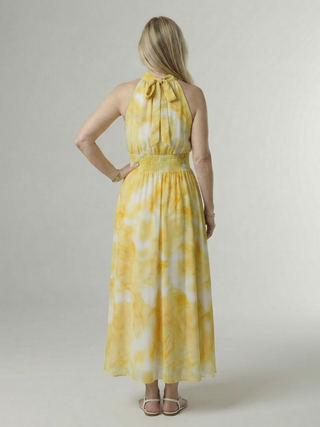 Brisa | Vestido midi halter
