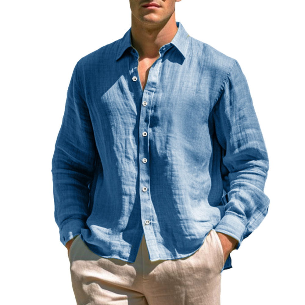 Hernán | Camisa casual de lino
