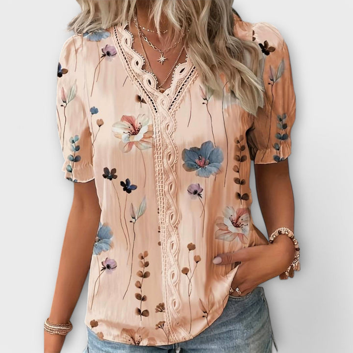 Ivana | Blusa con escote en V
