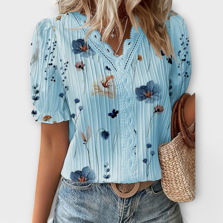 Ivana | Blusa con escote en V