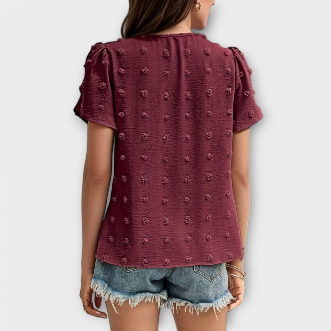 Charlotte | Blusa de lunares
