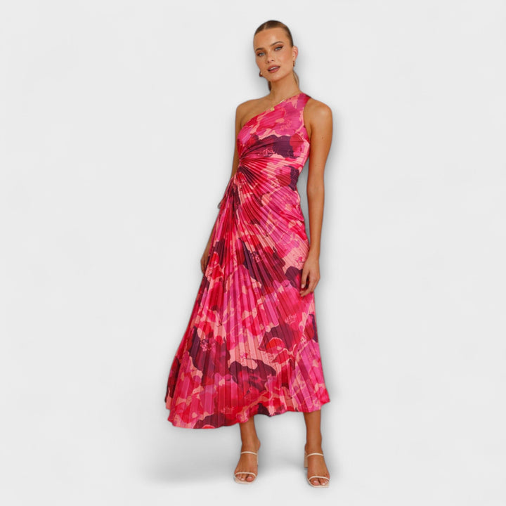 Goretti | Vestido maxi con abertura