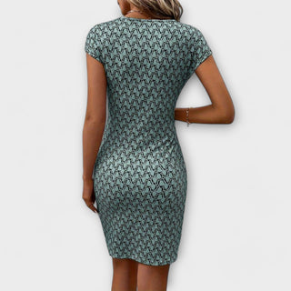 Julieta | Vestido tulipán estampado