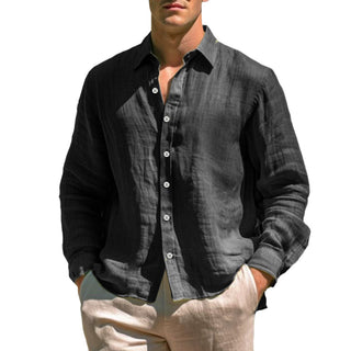 Hernán | Camisa casual de lino
