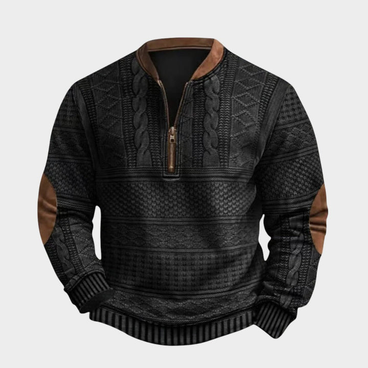 Charles | Sudadera con media cremallera