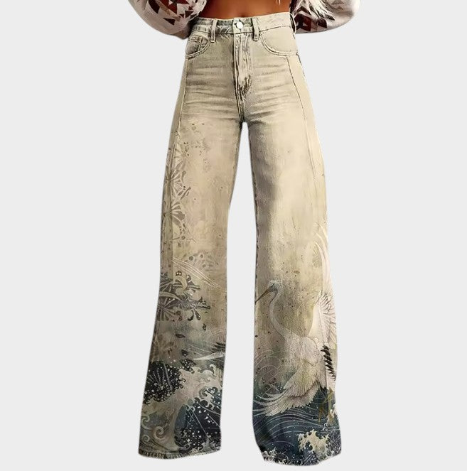 Samira | Pantalón boho elegante