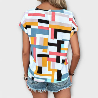 Chloe | Blusa de manga corta