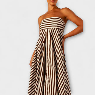 Laia | Vestido maxi con volantes