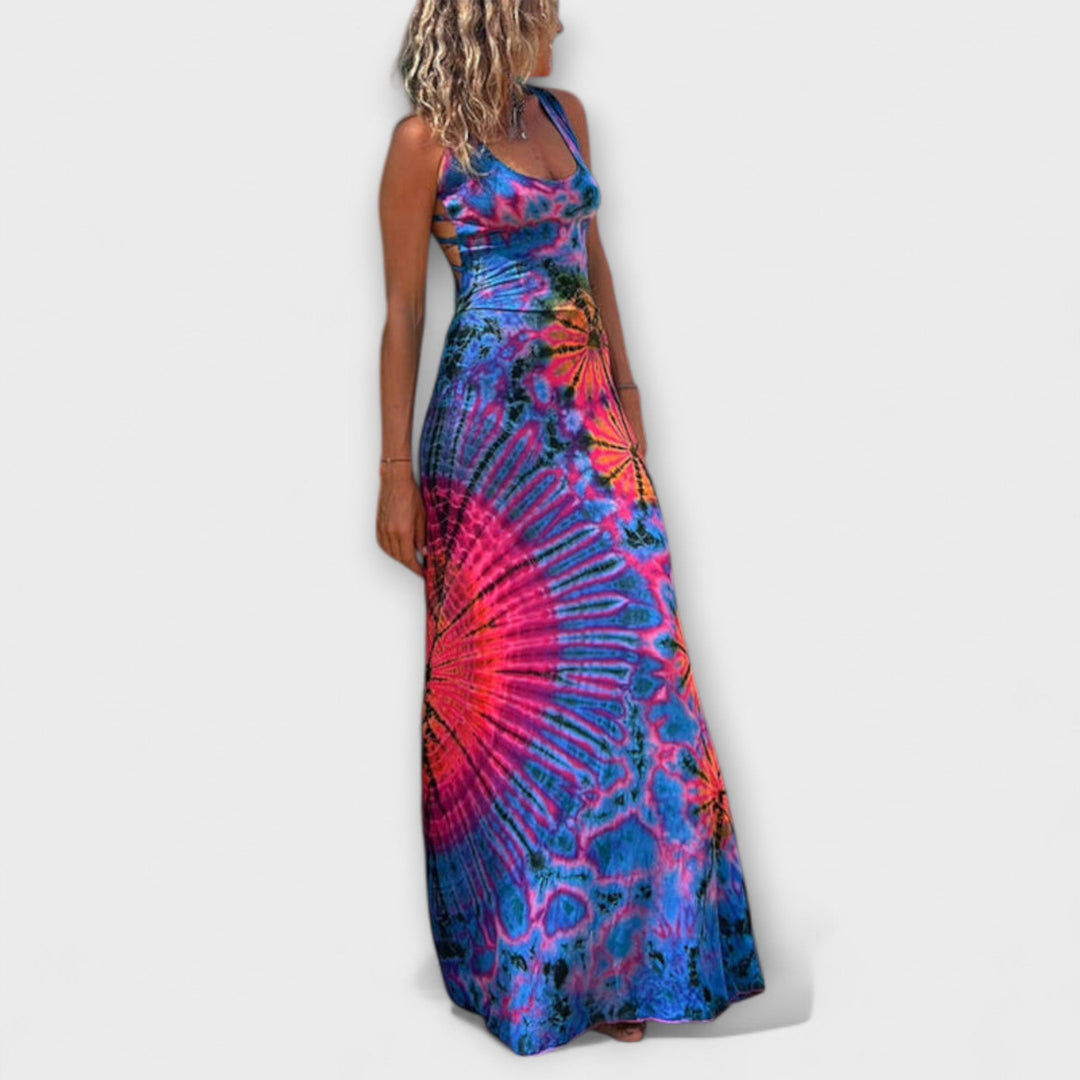 Ronja | Vestido maxi tie-dye