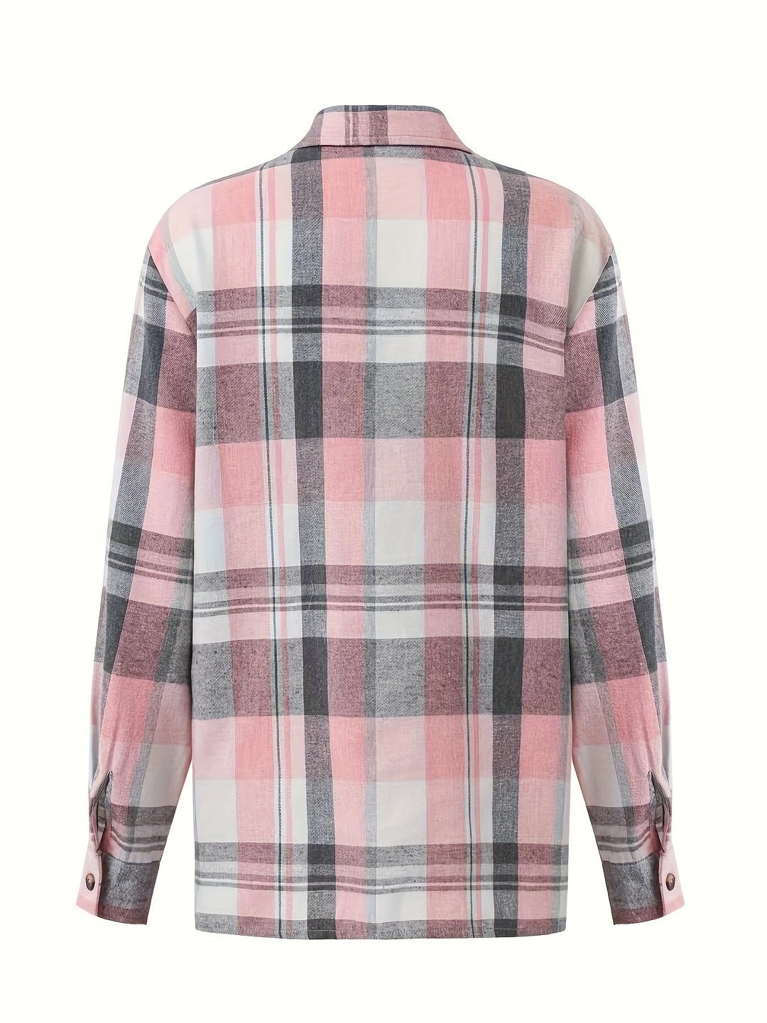 Odalys | Camisa de cuadros de manga larga