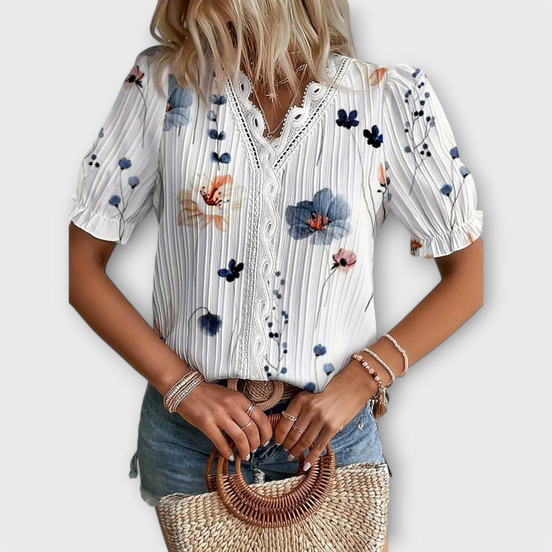 Ivana | Blusa con escote en V