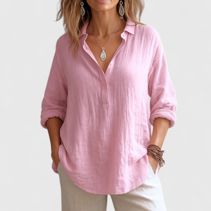 Franzina | Blusa de lino