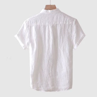 Moisés | Camisa de lino de manga corta