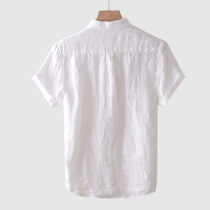 Moisés | Camisa de lino de manga corta