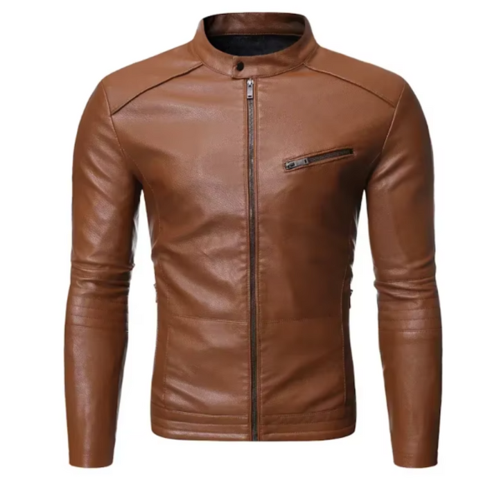 Luis | Chaqueta elegante efecto piel