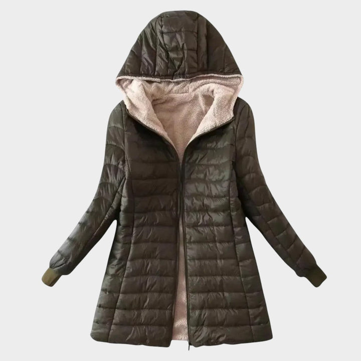 Doris | Abrigo de invierno con forro sherpa