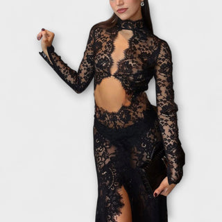 Azalea | Vestido maxi de encaje