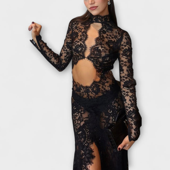 Azalea | Vestido maxi de encaje