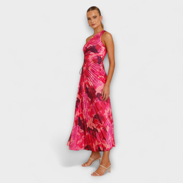 Goretti | Vestido maxi con abertura