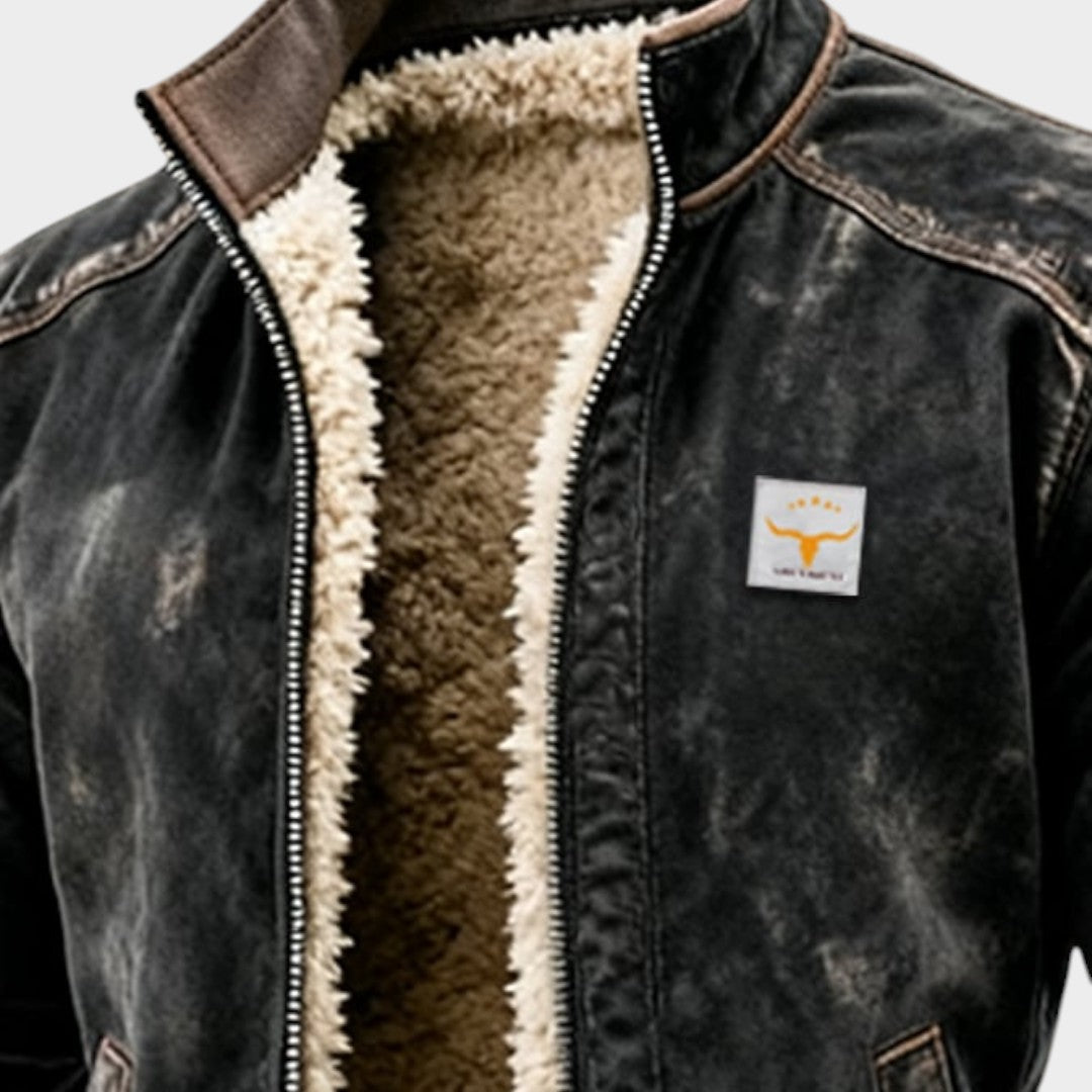 Ricardo | Chaqueta efecto cuero