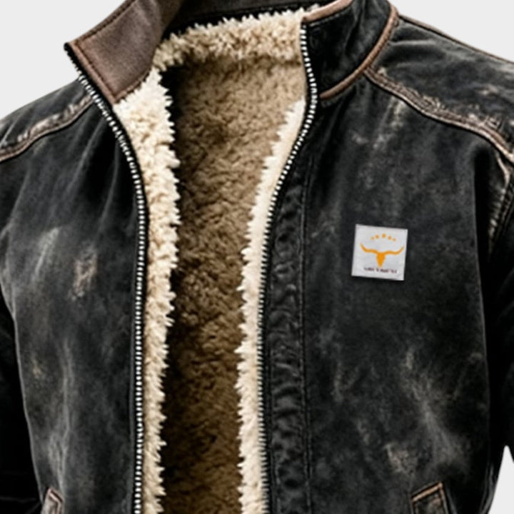 Ricardo | Chaqueta efecto cuero