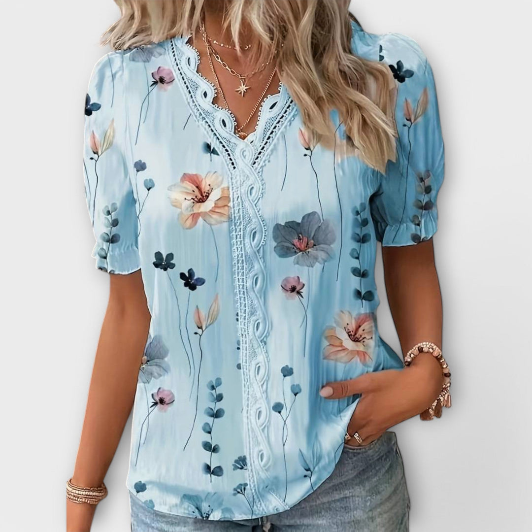 Ivana | Blusa con escote en V