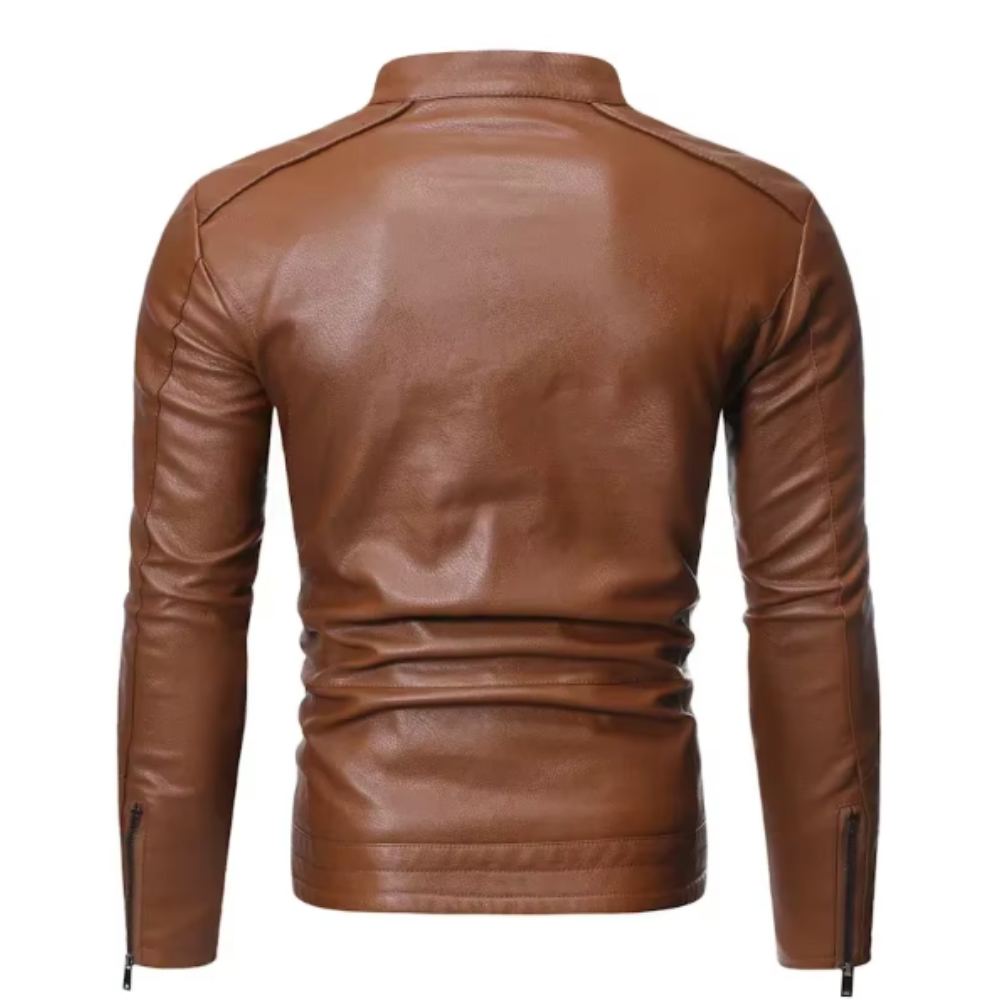 Luis | Chaqueta elegante efecto piel
