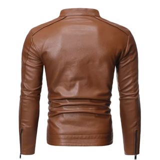 Luis | Chaqueta elegante efecto piel