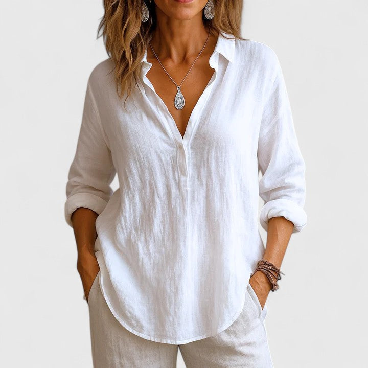 Franzina | Blusa de lino