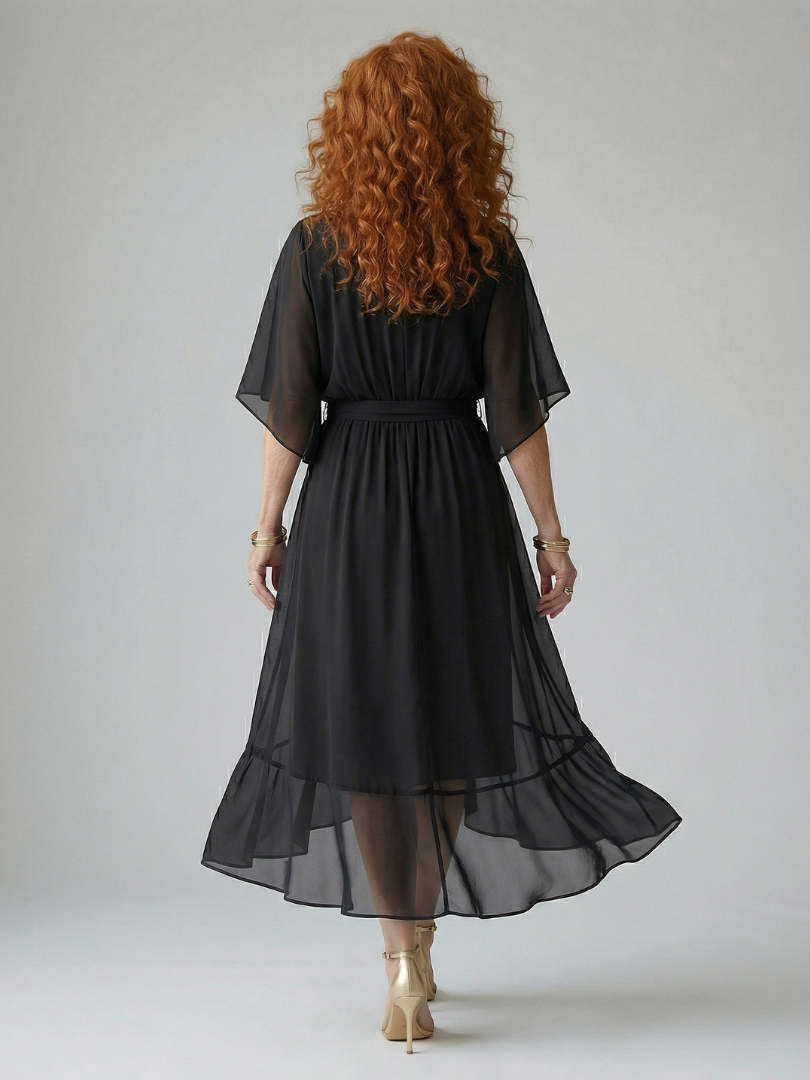 Edith | Vestido midi con lazo