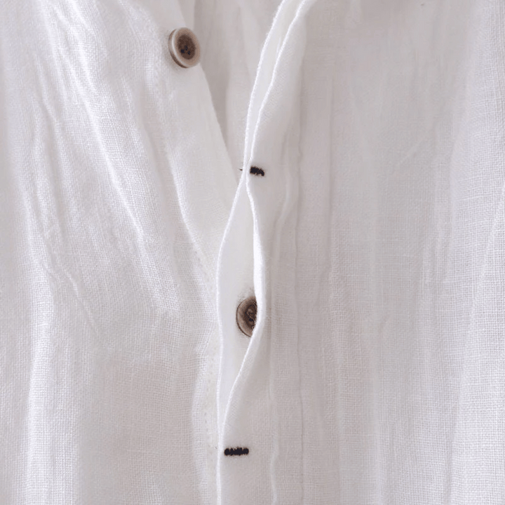 Moisés | Camisa de lino de manga corta