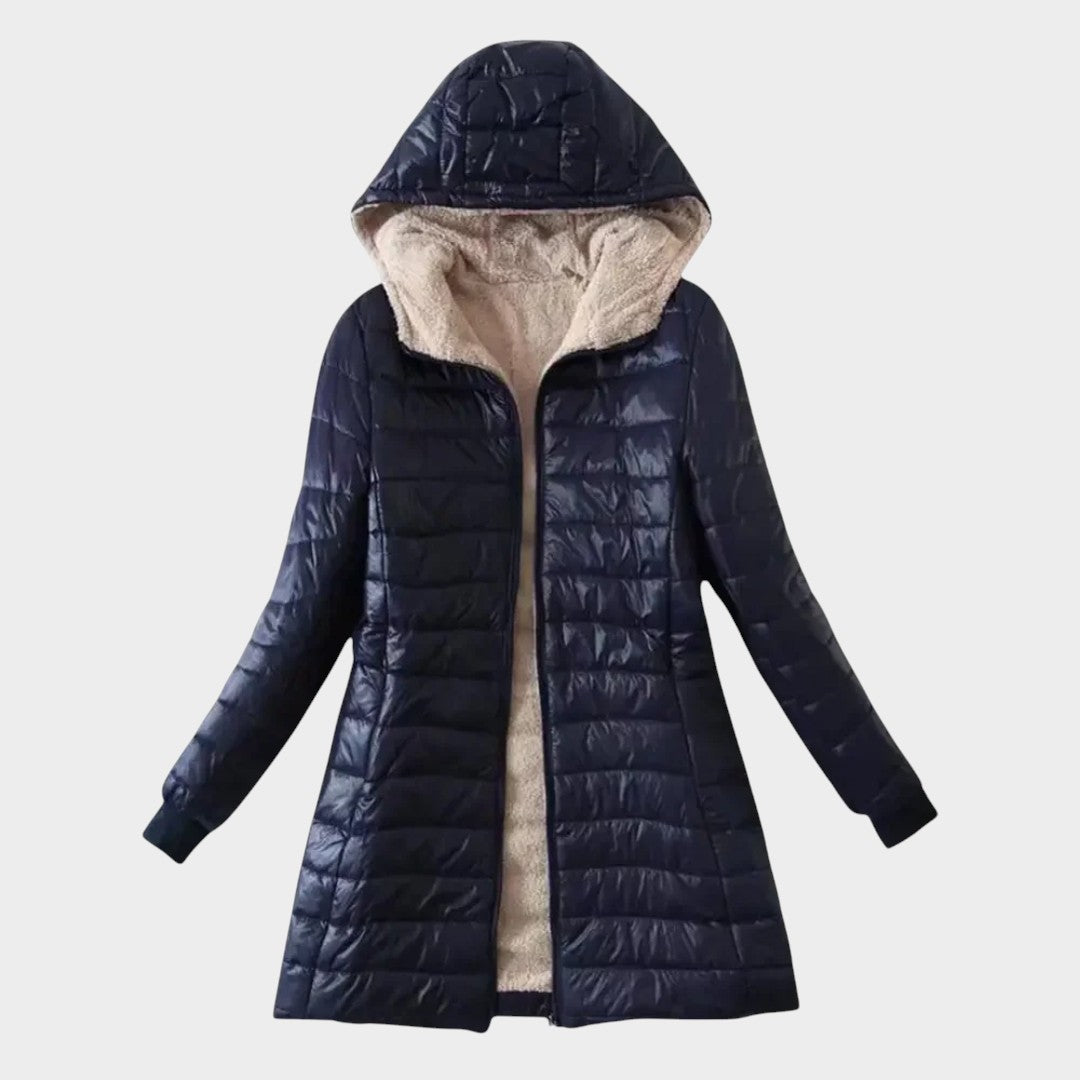 Doris | Abrigo de invierno con forro sherpa