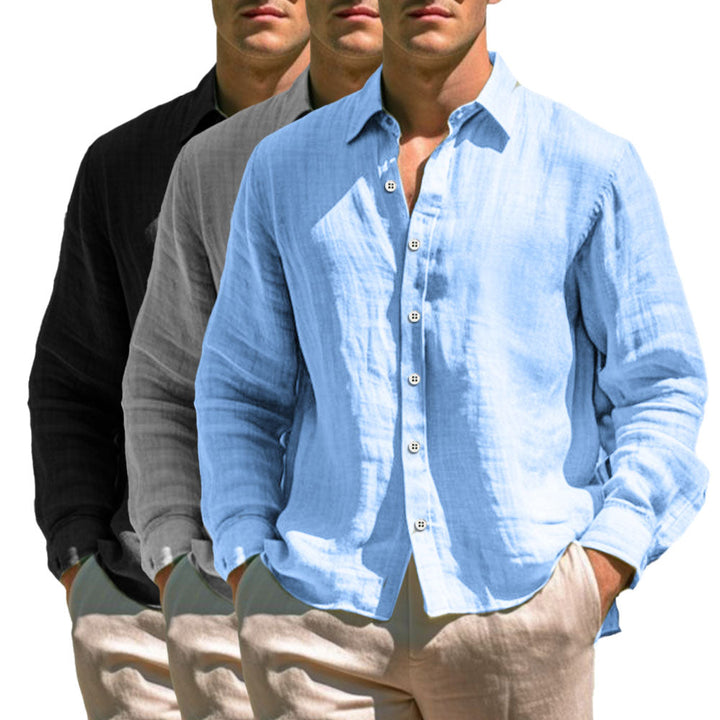 Hernán | Camisa casual de lino