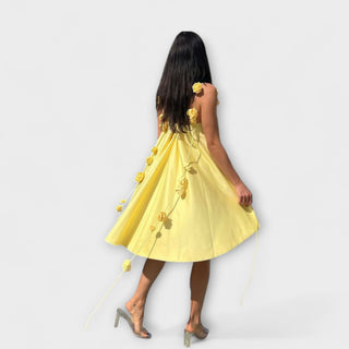 Jordan | Vestido mini floral sin mangas