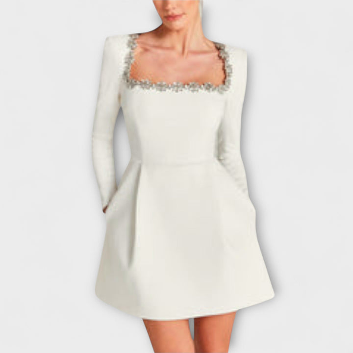 Wren | Vestido mini de terciopelo