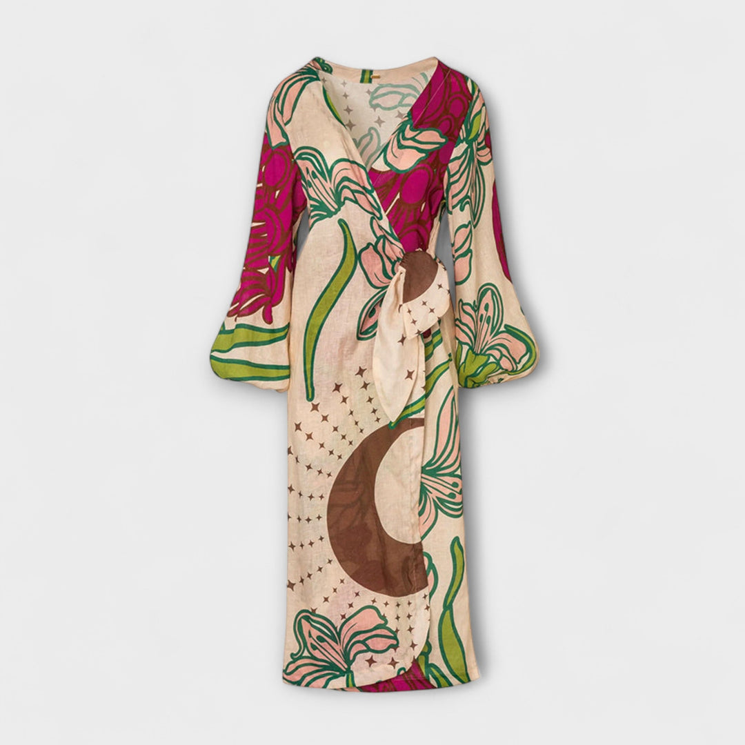 Tracey | Vestido maxi con lazo