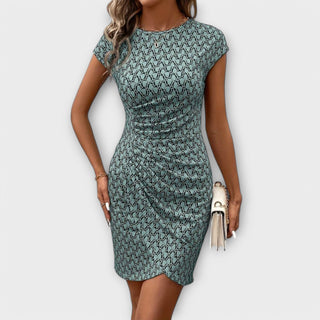 Julieta | Vestido tulipán estampado