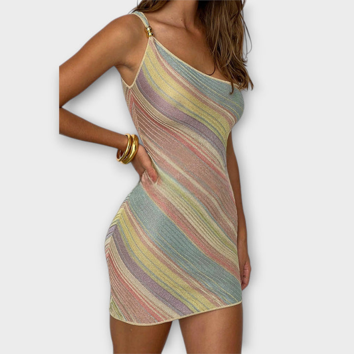 Lucrecia | Vestido mini de un hombro